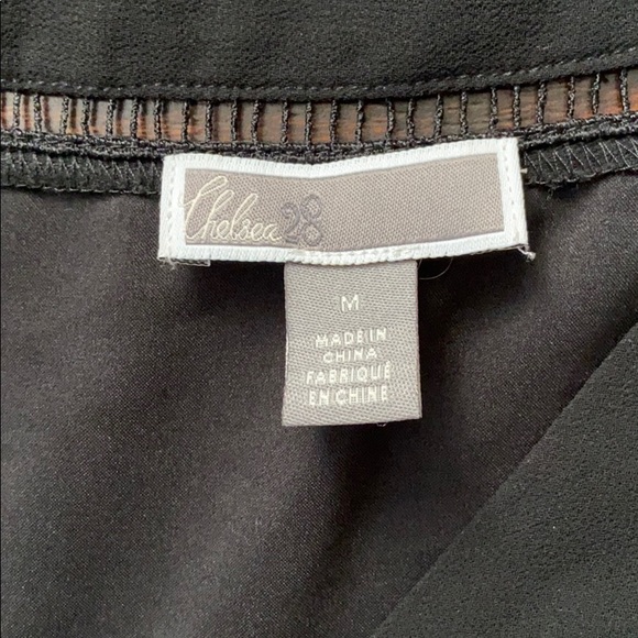 Chelsea 28 Black Drop Waist Shift Dress - Picture 5 of 9